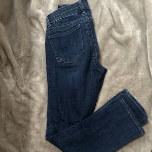 Kut from the Kloth Dark Blue Straight Leg Jeans